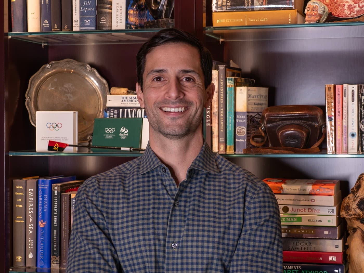 André Matias, founder and principal attorney of Altius Immigration Law, in his office.